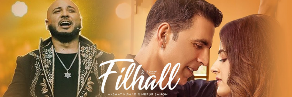 filhanl song starring Akshay Kumar and Nupur Sanon sung B Praak.