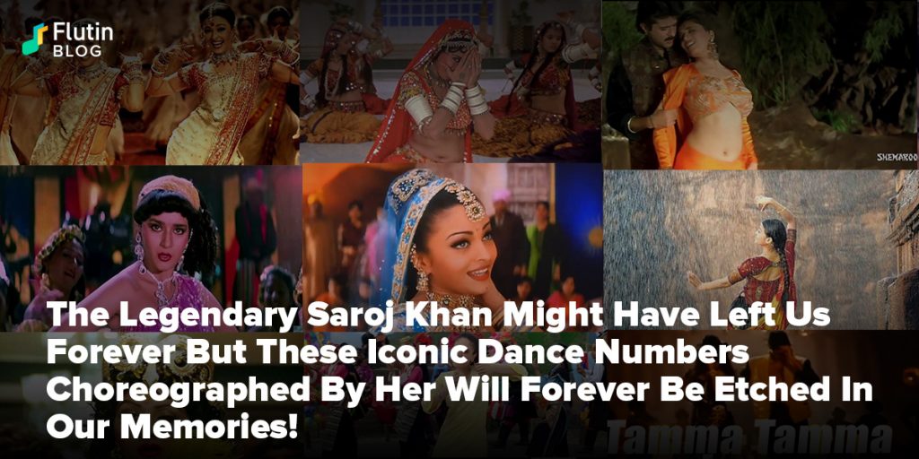 The Legendary Saroj Khan Might Have Left Us Forever But These Iconic Dance Numbers Choreographed