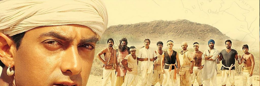 Aamir khan in lagaan the bollywood movie based on cricket