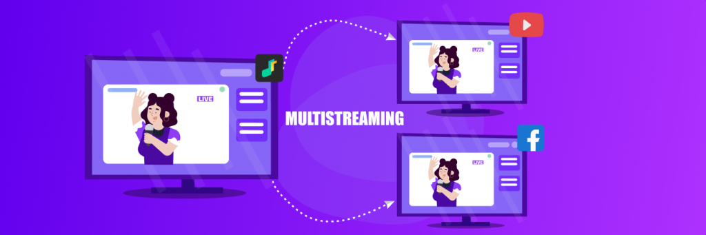 live stream directly to all your social media channels