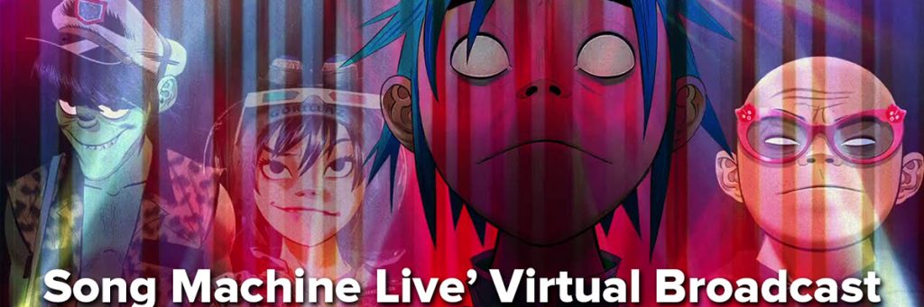 Gorillaz - a British virtual band. Upcoming Online Music