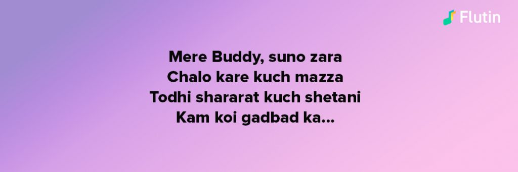 mere buddy song from the movie bhootnath starrer Amitabh Bachchan