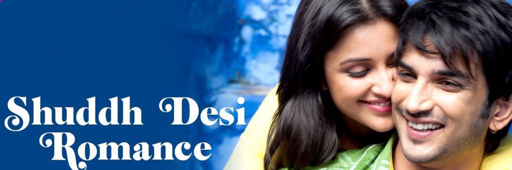 Parineeti Chopra Sushant Singh Rajput Sush Desi Romance Movie