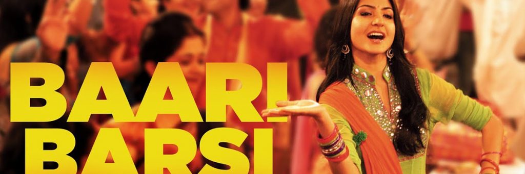 Baari Barsi song Anushka Sharma wedding playlist