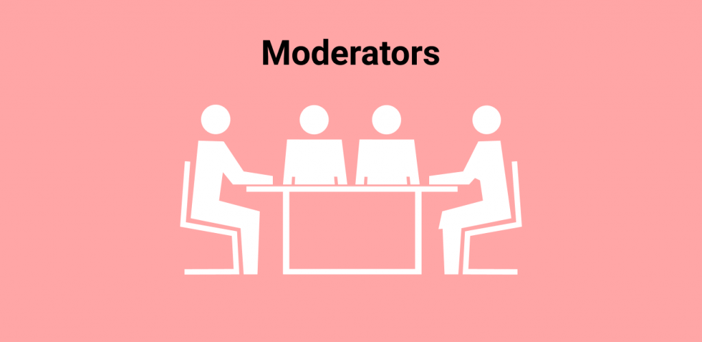 Moderators can Moderate spam comments