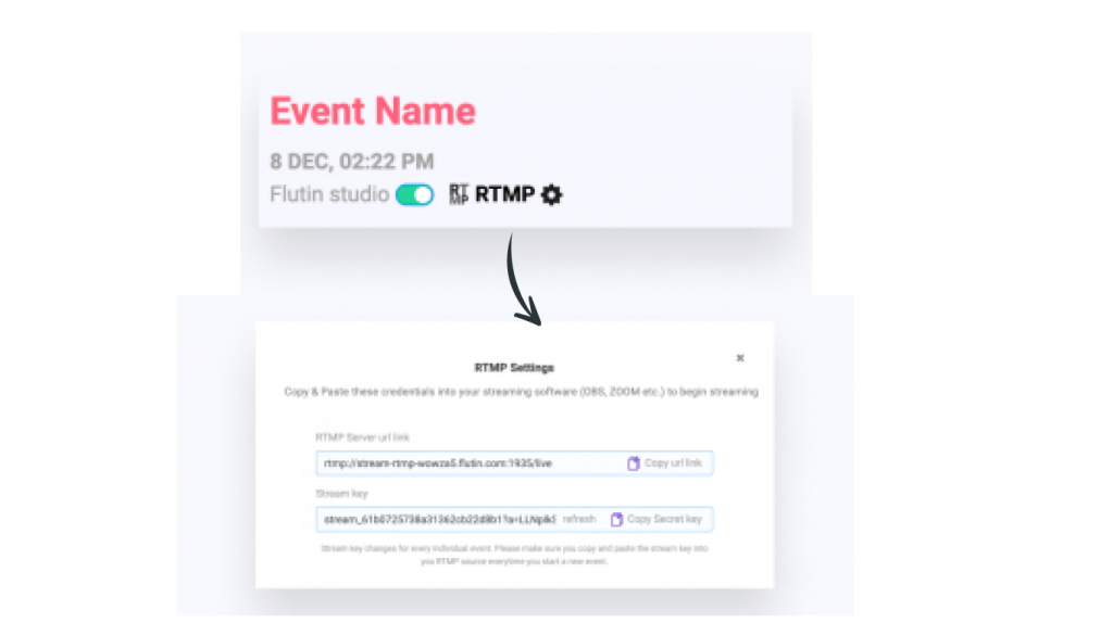 Flutin Live streaming platform