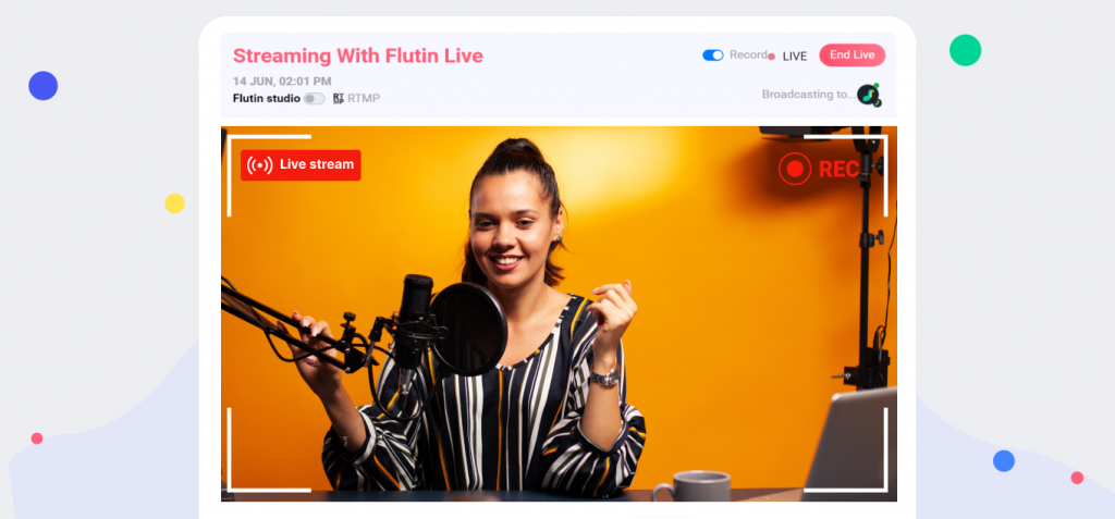 Live Stream Recording with Flutin