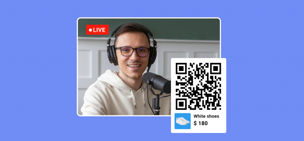 Use QR Code to your live streams