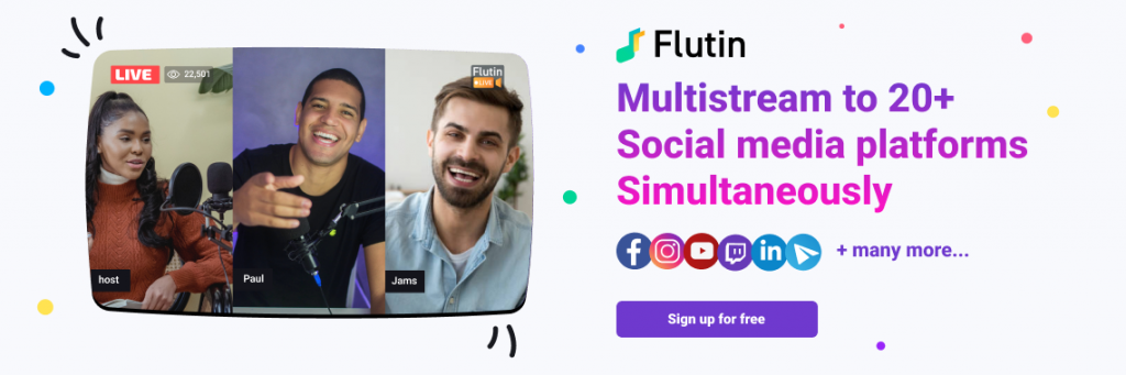 Live Streaming Platform flutin 